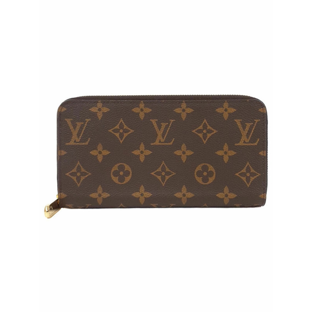 Louis Vuitton Monogram Zippy Wallet Round Zipper Long